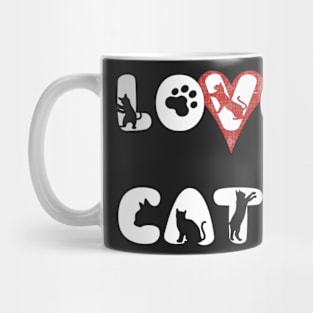 Cat Lovers Love Cats Mug